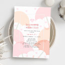 Search for pink umbrella invitations Modern
