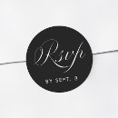 Search for rsvp stickers Minimalist