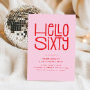 Search for hello sixty invitations Simple