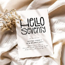 Search for seventy birthday invitations Cheers to 70 years
