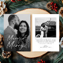 Search for first mr and mrs christmas cards Minimal