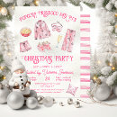 Search for pajama christmas invitations Watercolor