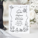 Search for retro doodles invitations Couple