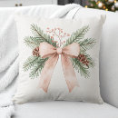Search for christmas bow cushions Pink