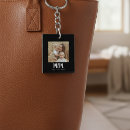 Search for holiday square key rings Fun modern saying