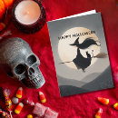 Search for broom halloween cards Girl