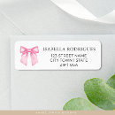 Search for pink grey wedding return address labels Simple