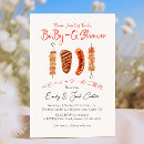 Search for bbq baby shower invitations Watercolor