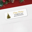 Search for pine trees return address labels Calligraphy