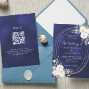 Search for silver and white wedding invitations Navy blue