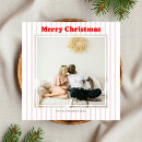 Search for striped christmas cards Simple