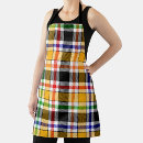 Search for flannel aprons Tartan