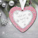 Search for marriage proposal christmas tree decorations Snowflake