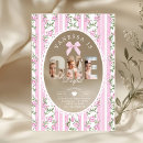 Search for photo frame girls birthday invitations Coquette