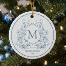 Search for toile christmas tree decorations Vintage