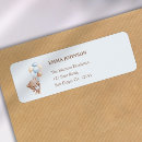 Search for cute teddy bear return address labels Balloon