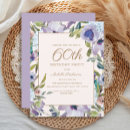 Search for 4x5 60th birthday invitations Floral