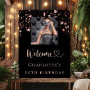 Search for women 50th birthday party decor Black