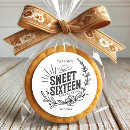 Search for floral birthday party stickers Rustic