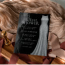Search for hollywood bridal shower invitations Black