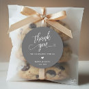 Search for gray wedding stickers Thank you