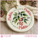Search for mistletoe christmas tree decorations First christmas married