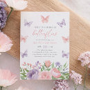 Search for purple butterfly bridal shower invitations Lifetime of butterflies
