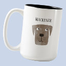 Search for chocolate labrador mugs Pet
