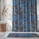 Search for cobalt blue shower curtains Geometric
