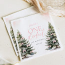 Search for christmas scene napkins Pine trees