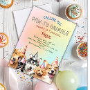 Search for pawty birthday invitations Calling all pawty animals