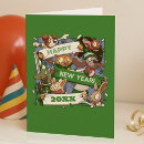 Search for funny cartoon new years cards Happy new year