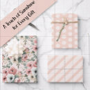 Search for pink and white polka dots wrapping paper For her