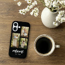 Search for announcement iphone cases Black white