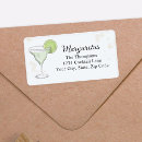 Search for margarita return address labels Watercolor