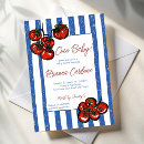 Search for digital baby shower invitations Blue