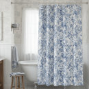 Search for vintage floral shower curtains Blue flowers