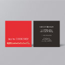 Search for black red gold business cards Beautician