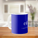 Search for royal blue mugs White