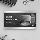 Search for tech support business cards Information technology