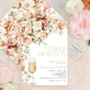 Search for petals and prosecco bridal shower invitations Elegant