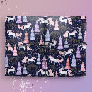 Search for unicorn holiday wrapping paper Magical