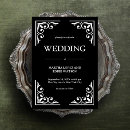 Search for onyx invitations Black and white