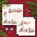 Search for watercolor painting christmas cards Cute