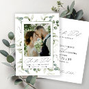Search for greenery wedding save the dates Rustic
