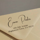 Search for script rubber stamps Return address