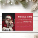 Search for santa business cards Festive