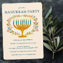 Search for menorah invitations Jewish