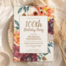 Search for burgundy floral invitations Gold glitter