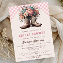 Search for vintage western bridal shower invitations Boots and bubbly